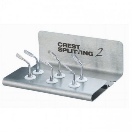 Acteon CrestSplitting II Full – набор насадок (CS1 II, CS2 II, CS3 II, CS4 II, CS5 II, CS6 II) для Piezotome II